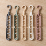 Percha mágica multifuncional set  plegable de 9 huecos